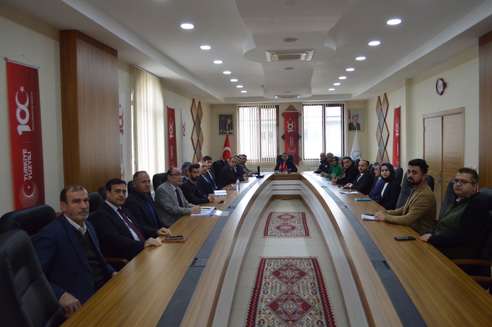 Baykan Yerel Kalkınma Grubu Derneği, Kurum Amirleriyle Toplantı Düzenledi